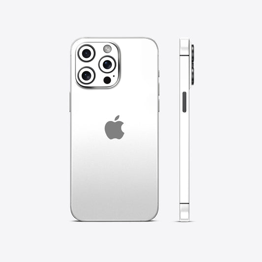 Feather Touch White Mobile Skin - Clean & Minimalist Protection