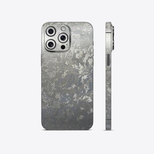 Silver Shadow Shiny Mobile Skin - Sleek & Luxurious Metallic Finish