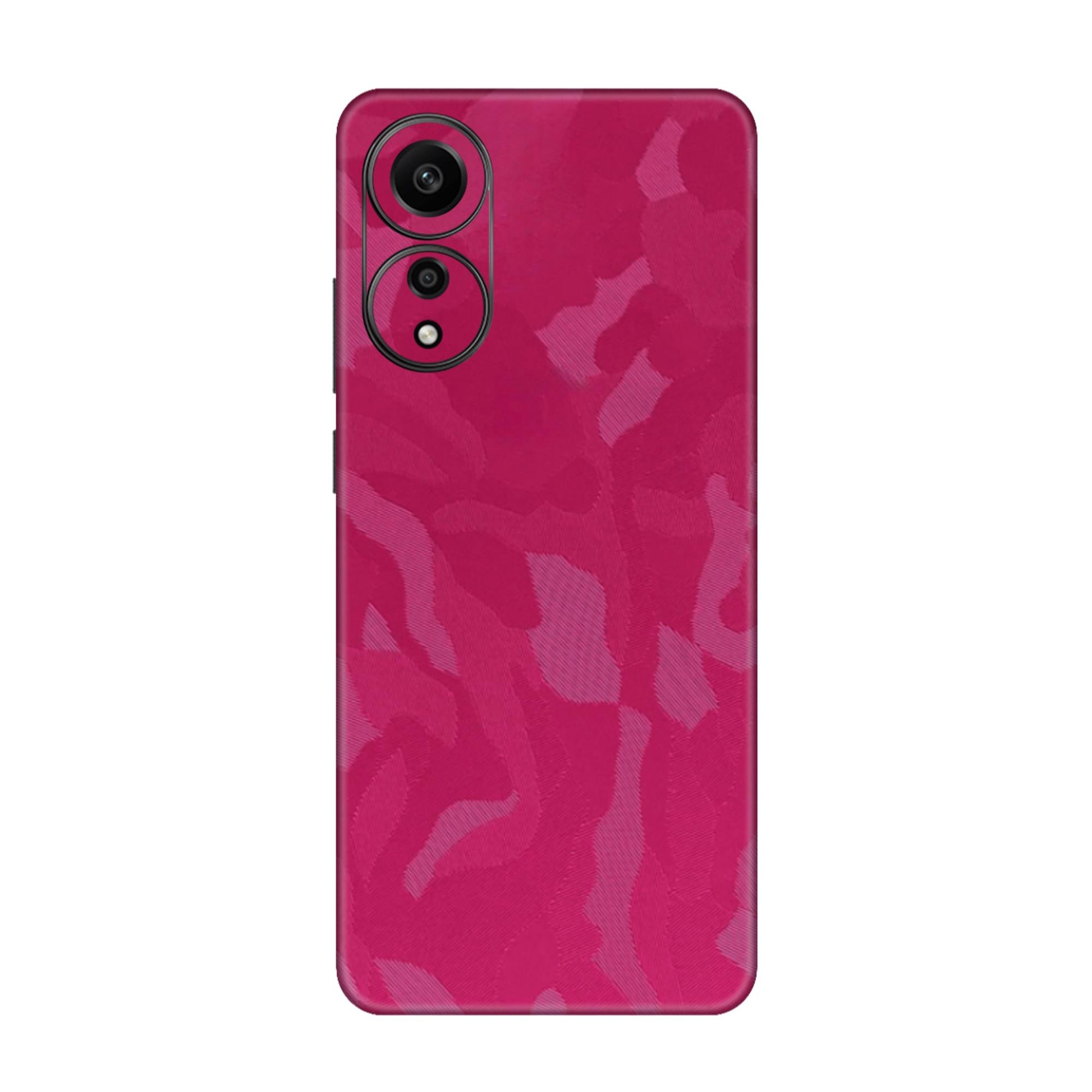 Pink Camouflage Textured Mobile Skin - Stylish &amp; Durable Protection