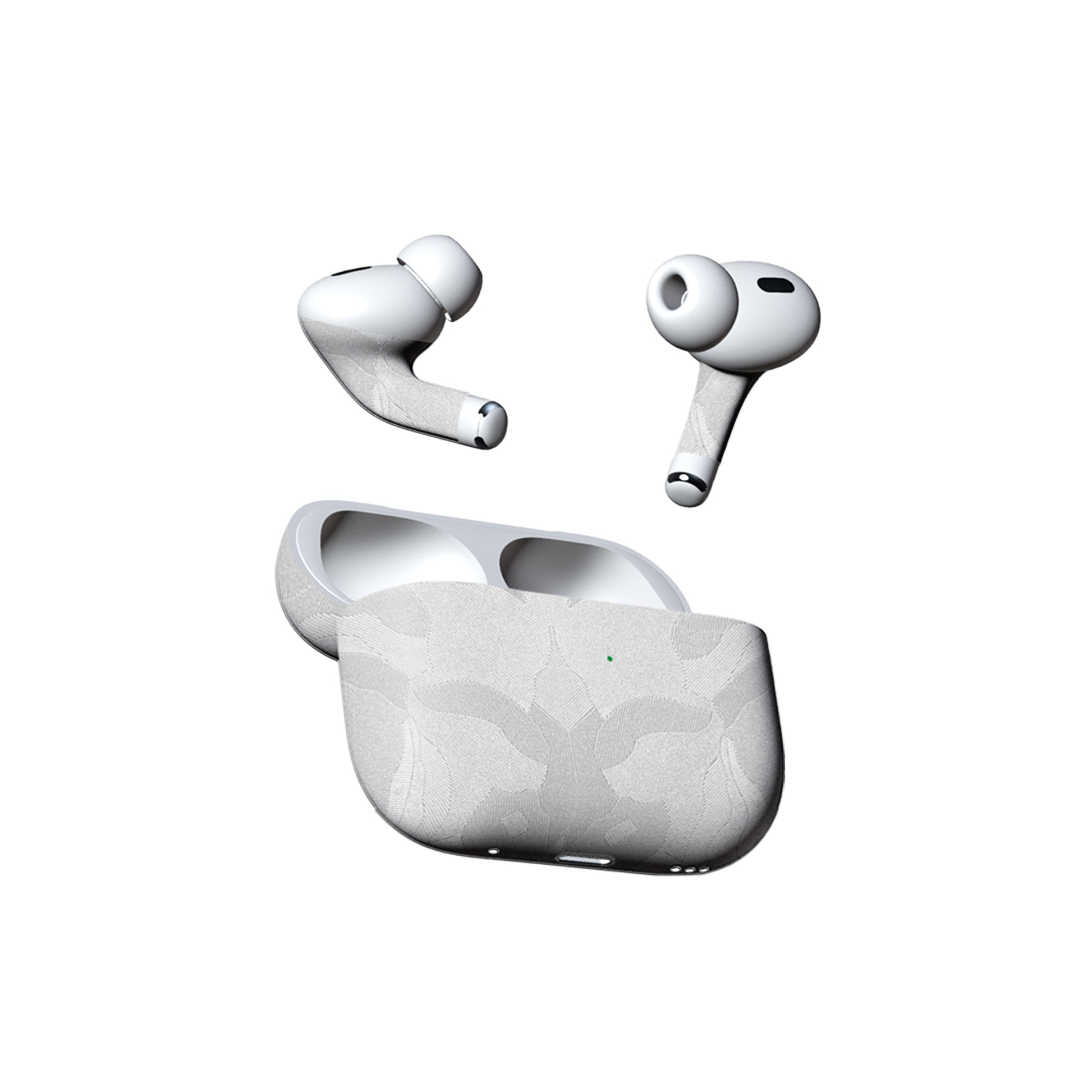 White Camouflage Texture Material