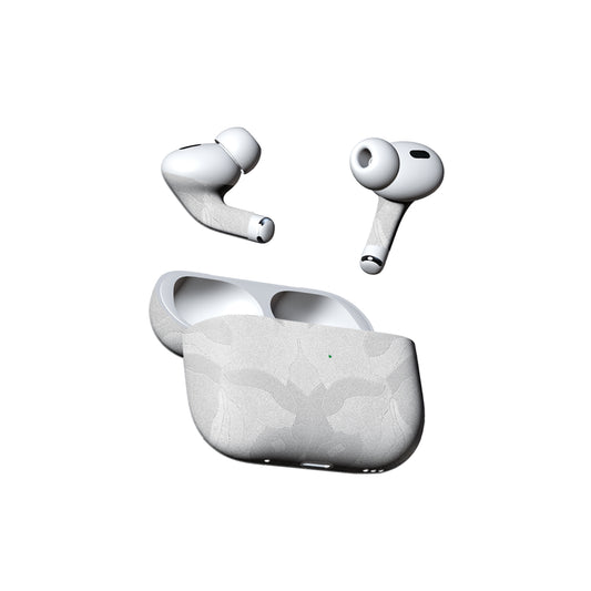 White Camouflage Texture Material