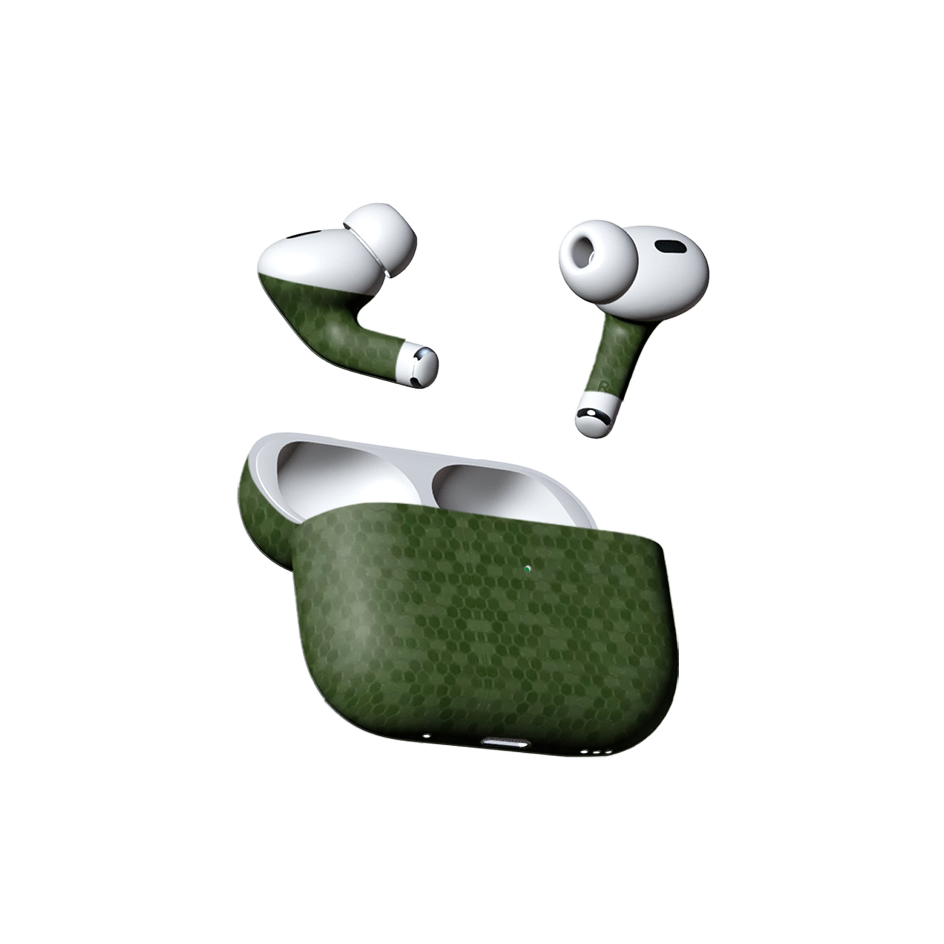 Honeycomb Green Textured Material