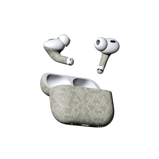 Honeycomb Silver Textured Material