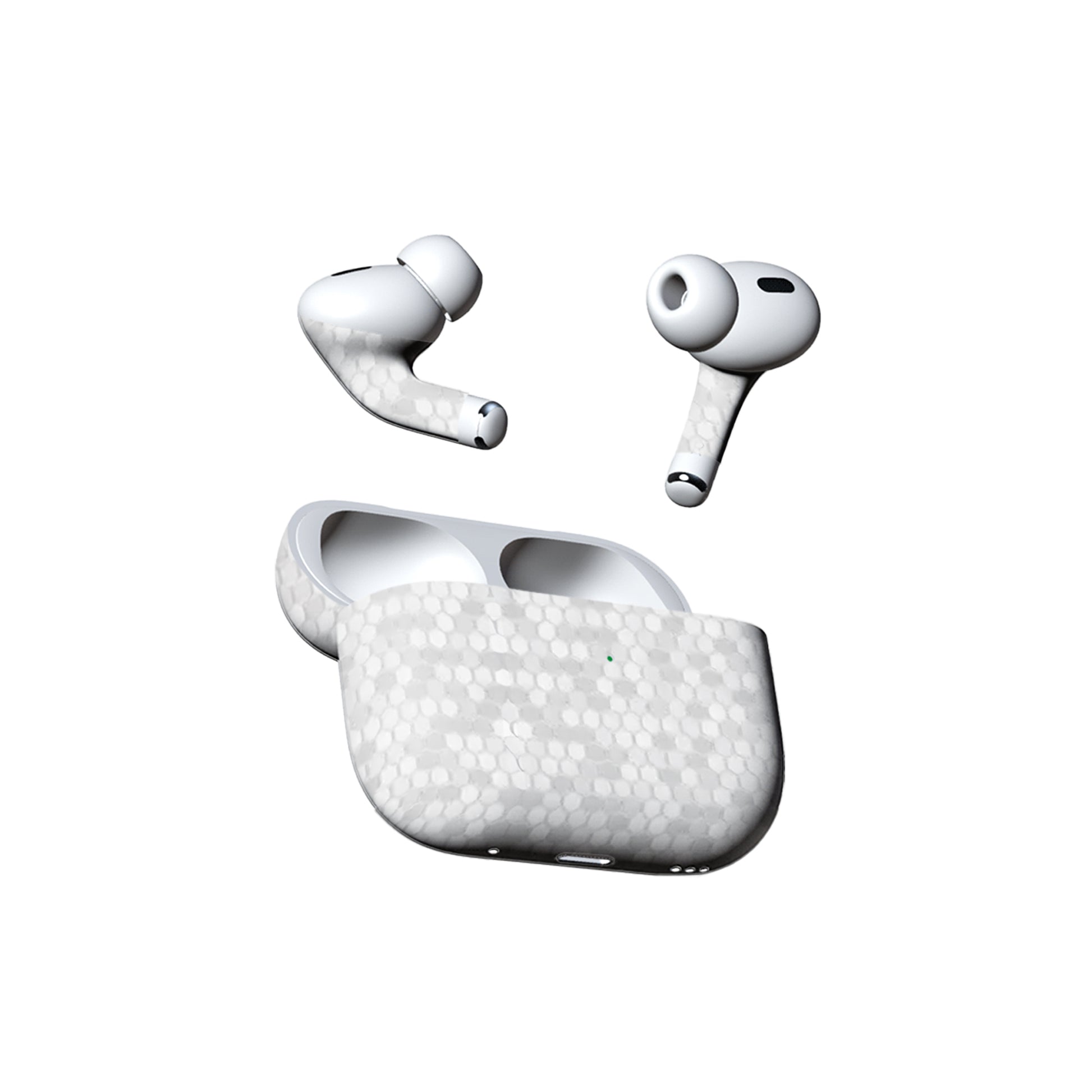 Honeycomb White Textured Material