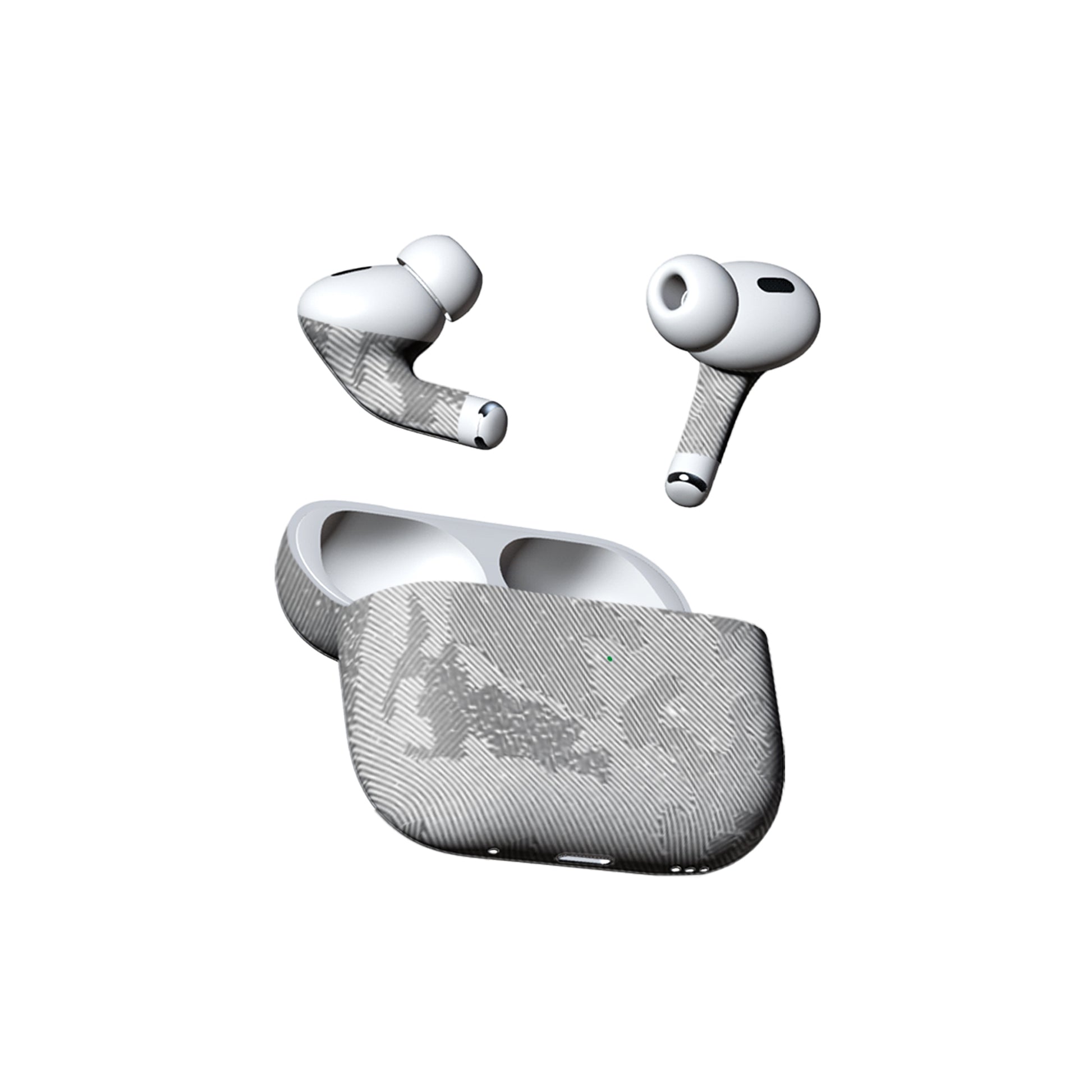 Silver Shadow Shiny Textured Material