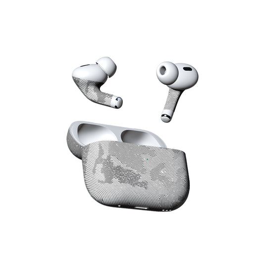 Silver Shadow Shiny Textured Material