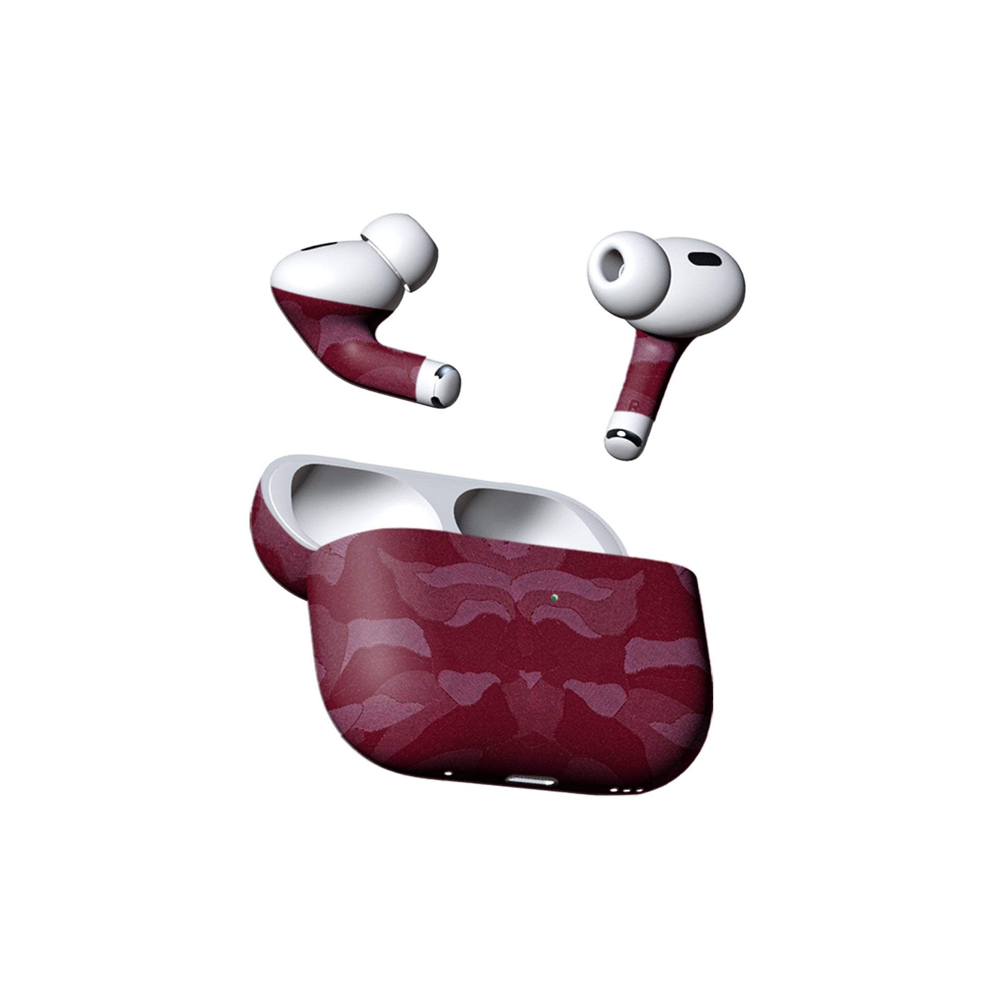 Maroon Camouflage Texture Material