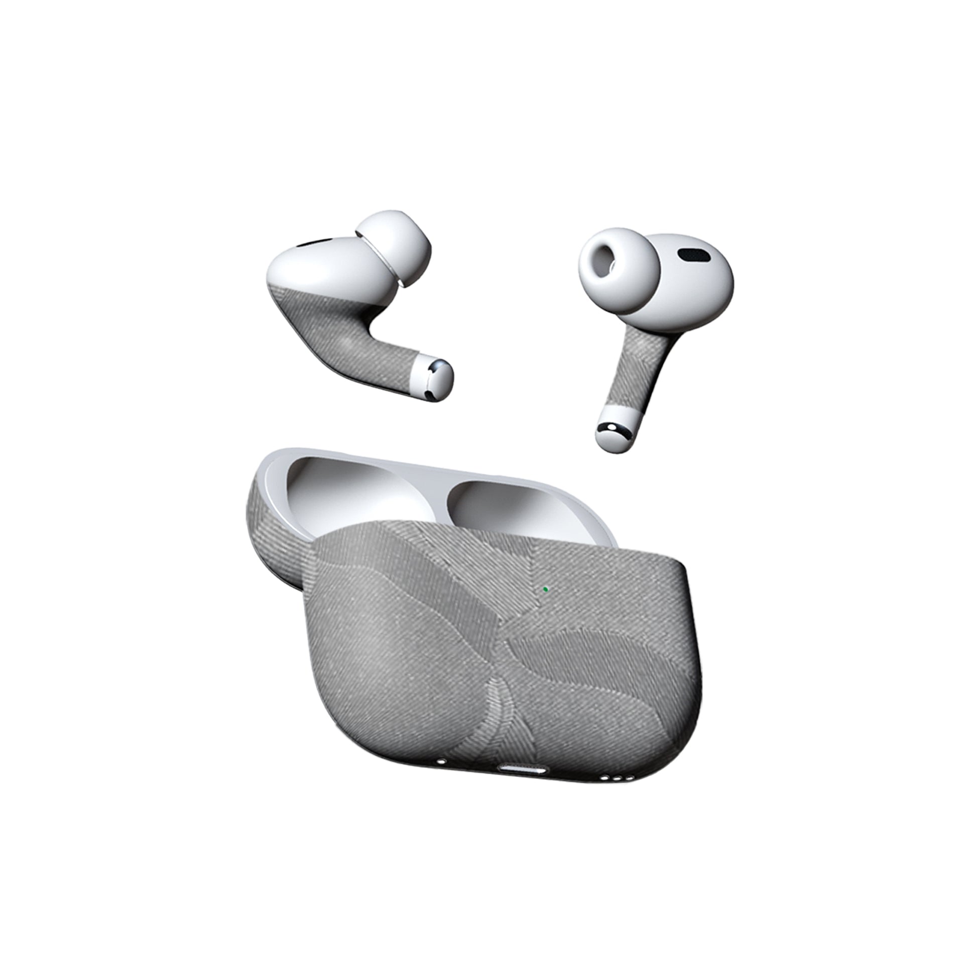 Silver Camouflage Texture Material