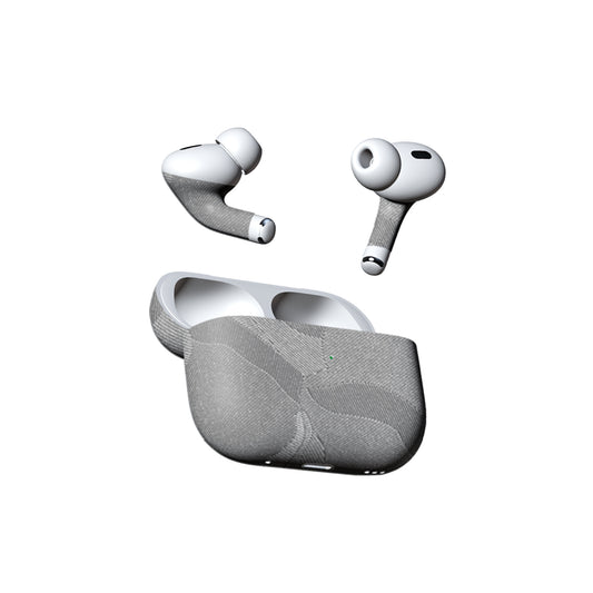 Silver Camouflage Texture Material