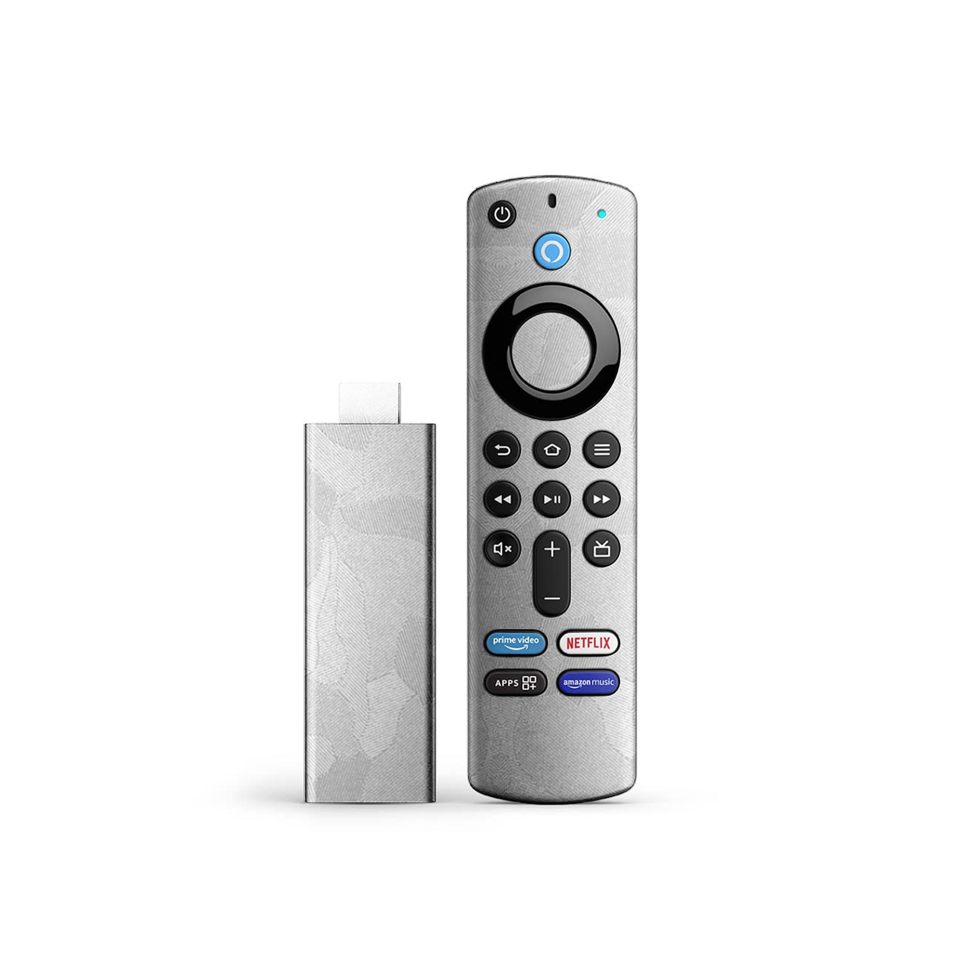 Camouflage White Shiny Textured Material