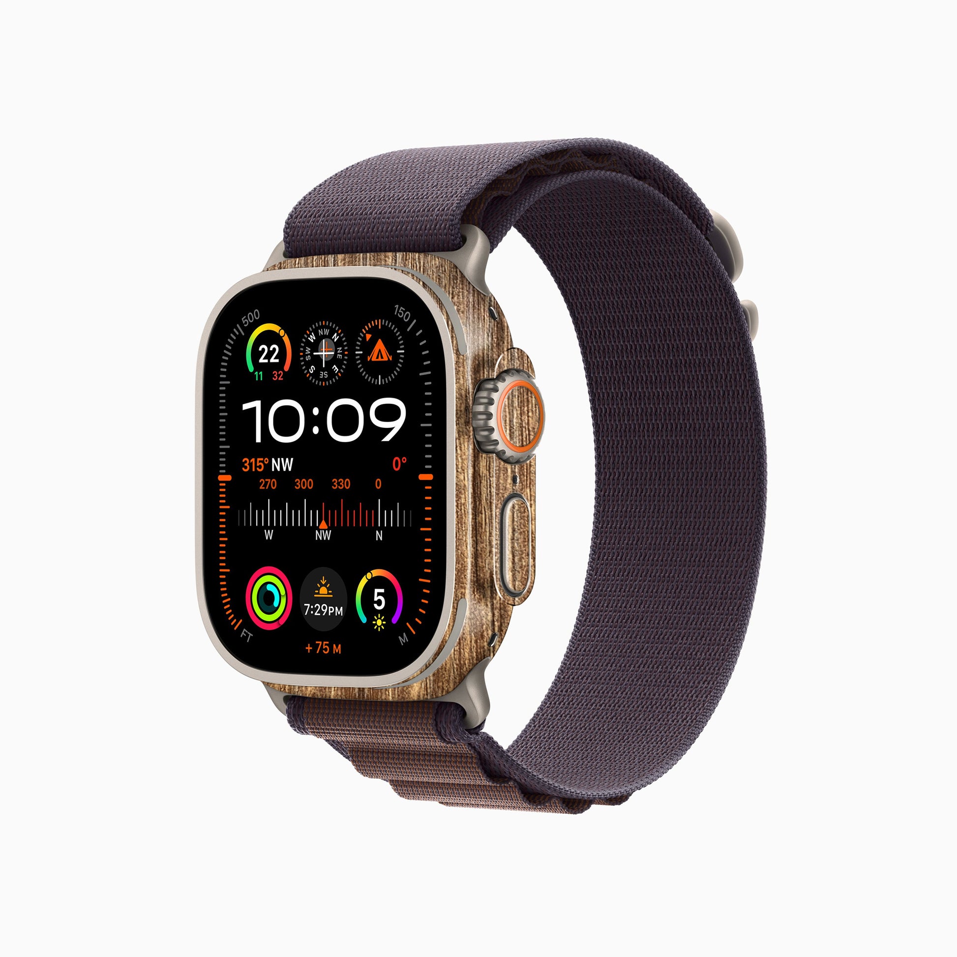 Antique Pine Textured Material Exclusive Watch Skins | Enhance & Safeguard Your Watch