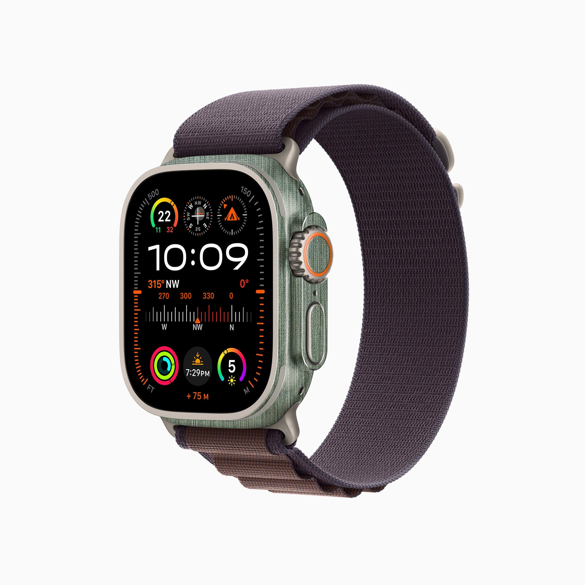 Linen Green Textured Material Watch Skins | Premium, Stylish & Custom Protection for Every Watch