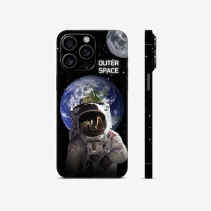 Astronaut's Cosmic Journey Mobile Skin – Premium Space Design for Smartphones