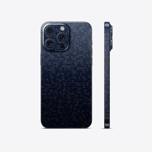 Premium Blue Honeycomb Texture Mobile Skin – Durable & Stylish Protection by Oracle