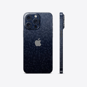 Premium Blue Honeycomb Texture Mobile Skin – Durable & Stylish Protection by Oracle