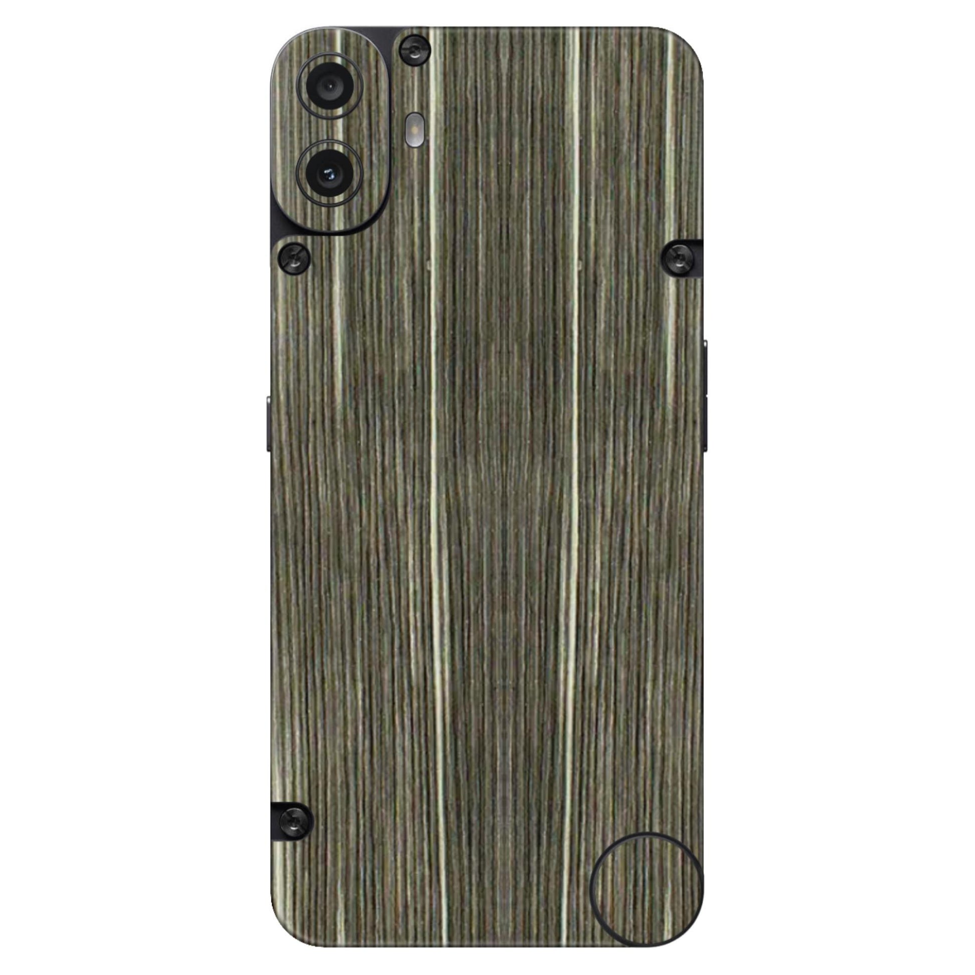 African Wood Textured Mobile Skin – Premium Grip for Everyday Protection