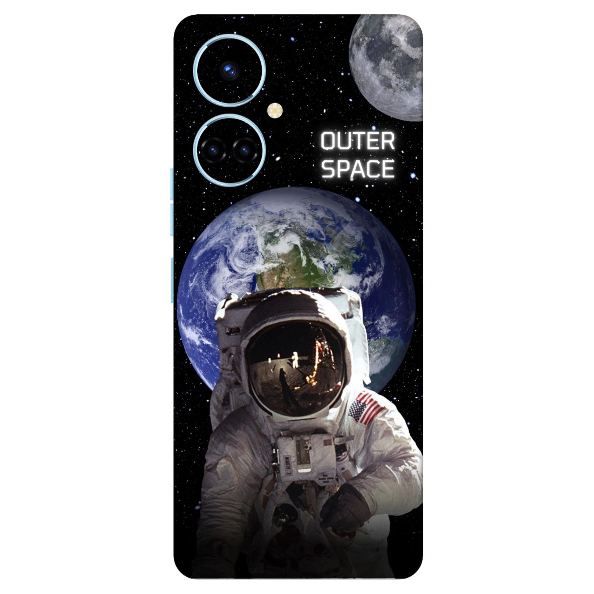 Astronaut's Cosmic Journey Mobile Skin – Premium Space Design for Smartphones