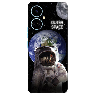 Astronaut's Cosmic Journey Mobile Skin – Premium Space Design for Smartphones