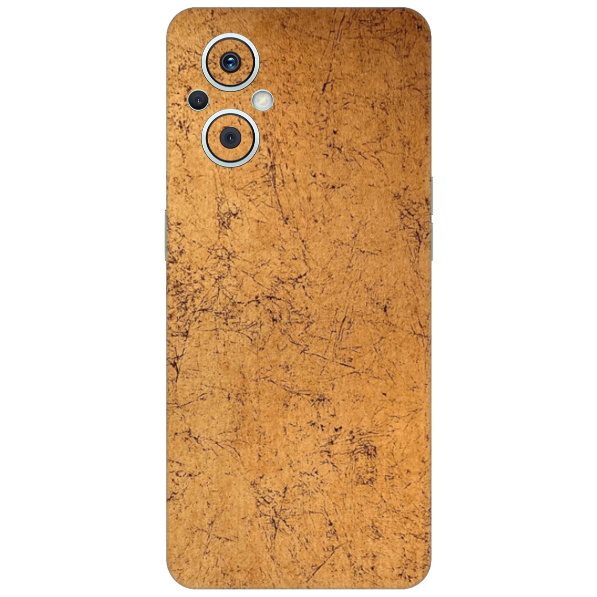 Golden Crack Metallic Textured Mobile Skin - Striking & Luxurious Design