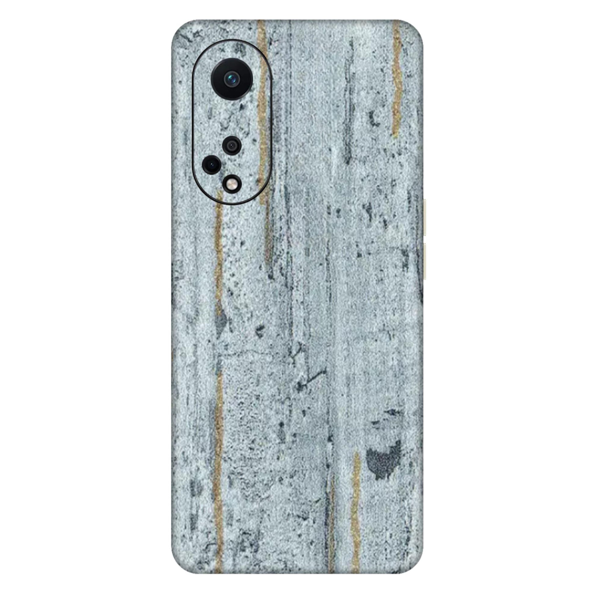 Gold Strip Concrete Marble Textured Mobile Skin - Elegant & Durable Design