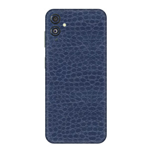 Crocodile Leather Blue Glossy Mobile Skin - Bold & Stylish Protection