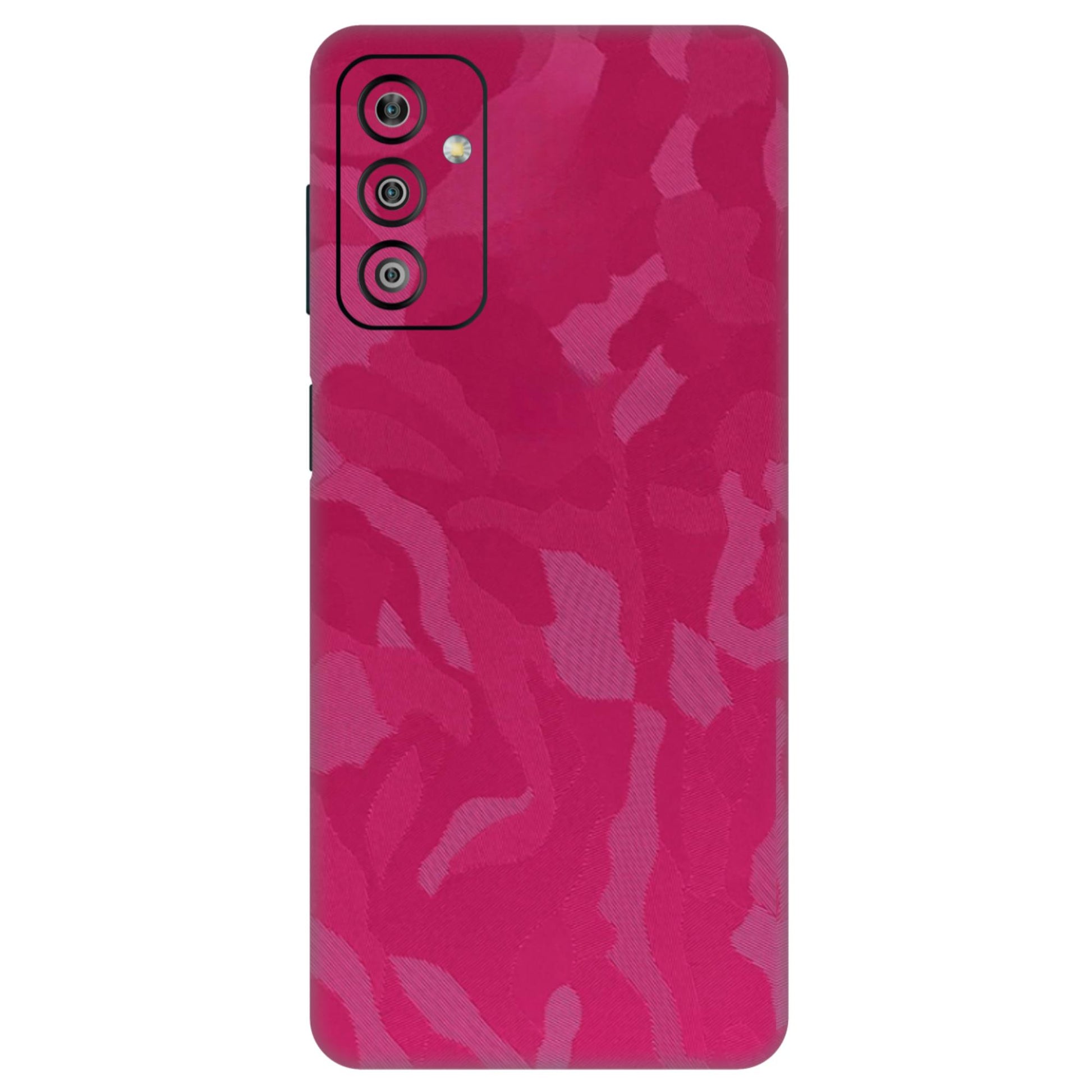 Pink Camouflage Textured Mobile Skin - Stylish &amp; Durable Protection