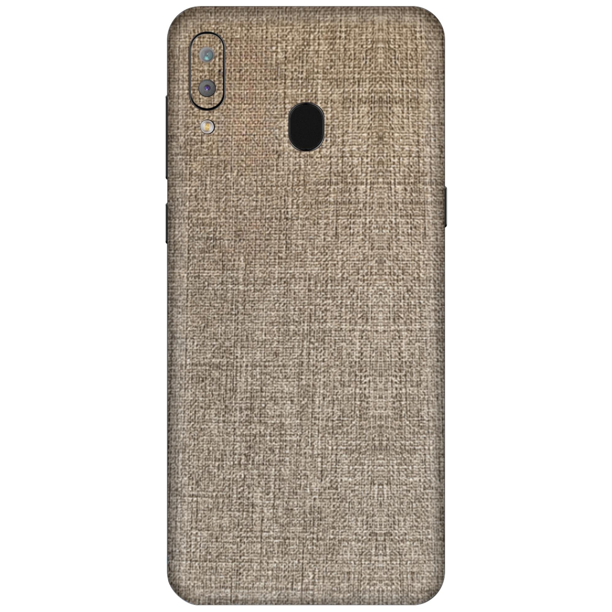 Denim Tan Fabric Textured Mobile Skin - Stylish &amp; Rugged Protection