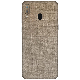 Denim Tan Fabric Textured Mobile Skin - Stylish & Rugged Protection