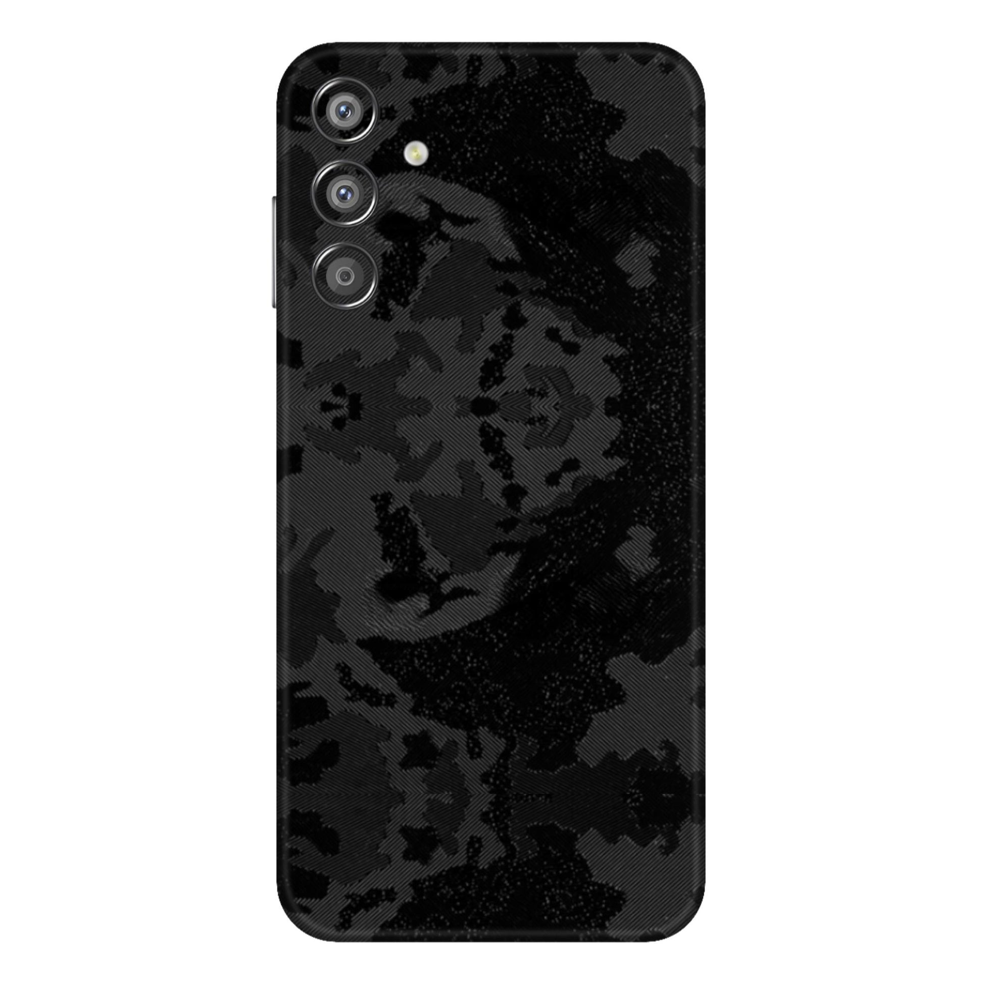 Black Shadow Textured Skin - Bold &amp; Glossy Finish