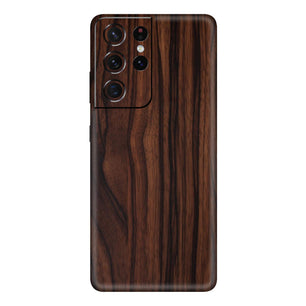 Premium Nature Ebony Wood Grain Mobile Skin – Organic & Eco-Friendly Design By 3M