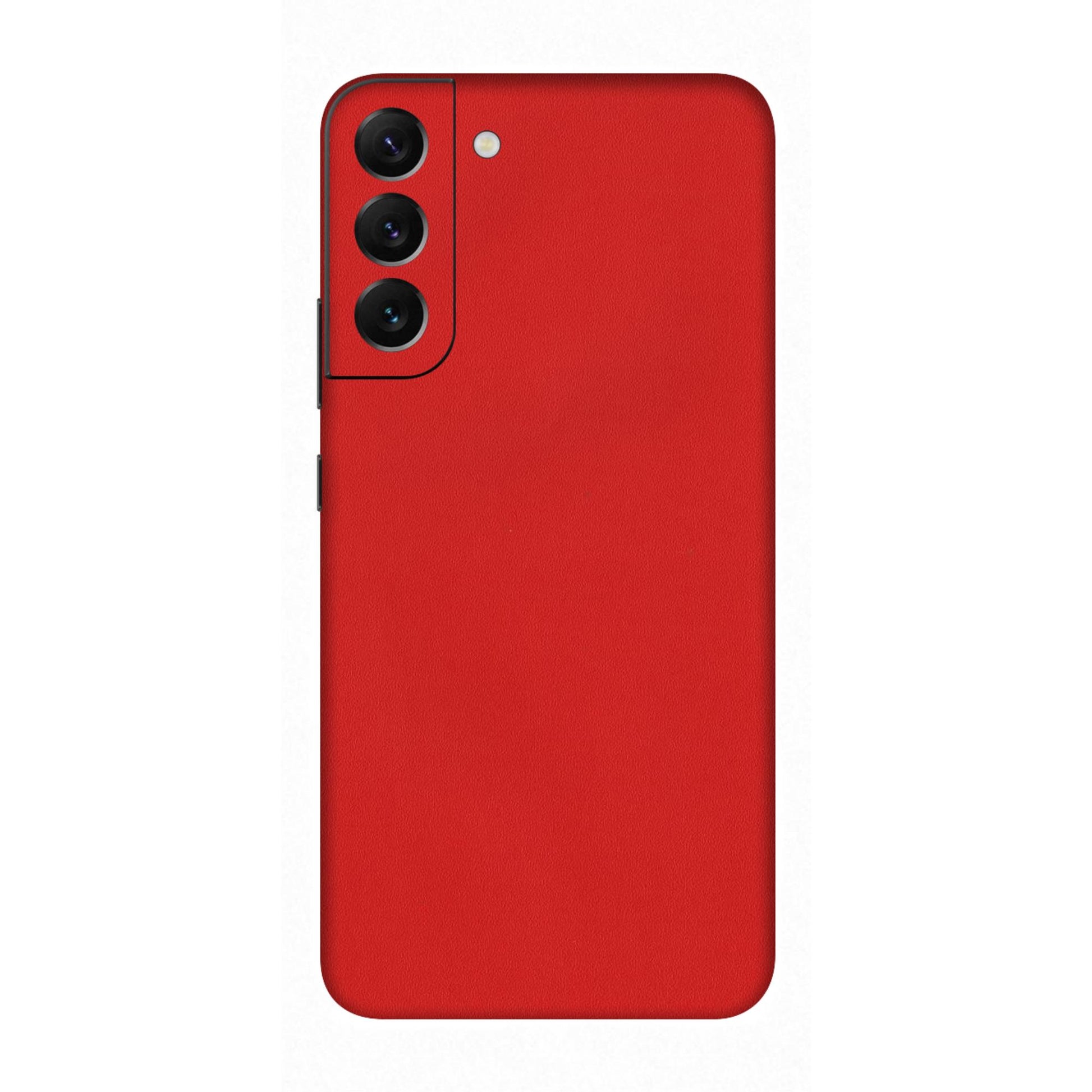 Premium Matte Red Texture Mobile Skin – Classy Look for Your Phone By 3M