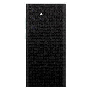 Premium Black Honeycomb Texture Mobile Skin – Durable & Stylish Protection by Oracle