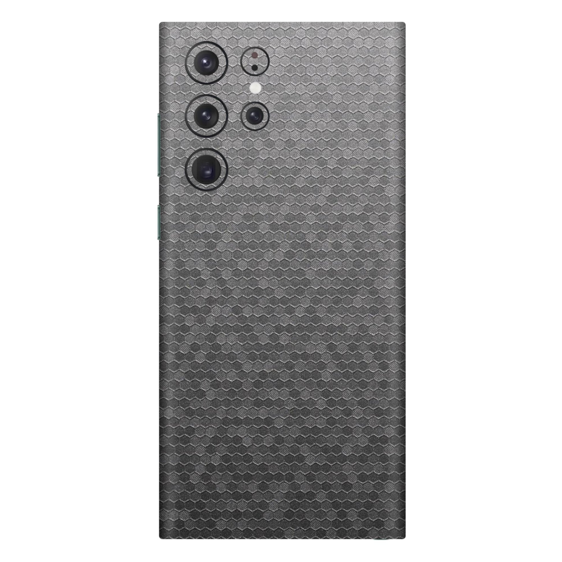 Premium Aluminum Honeycomb Texture Mobile Skin – Durable & Stylish Protection by Oracle