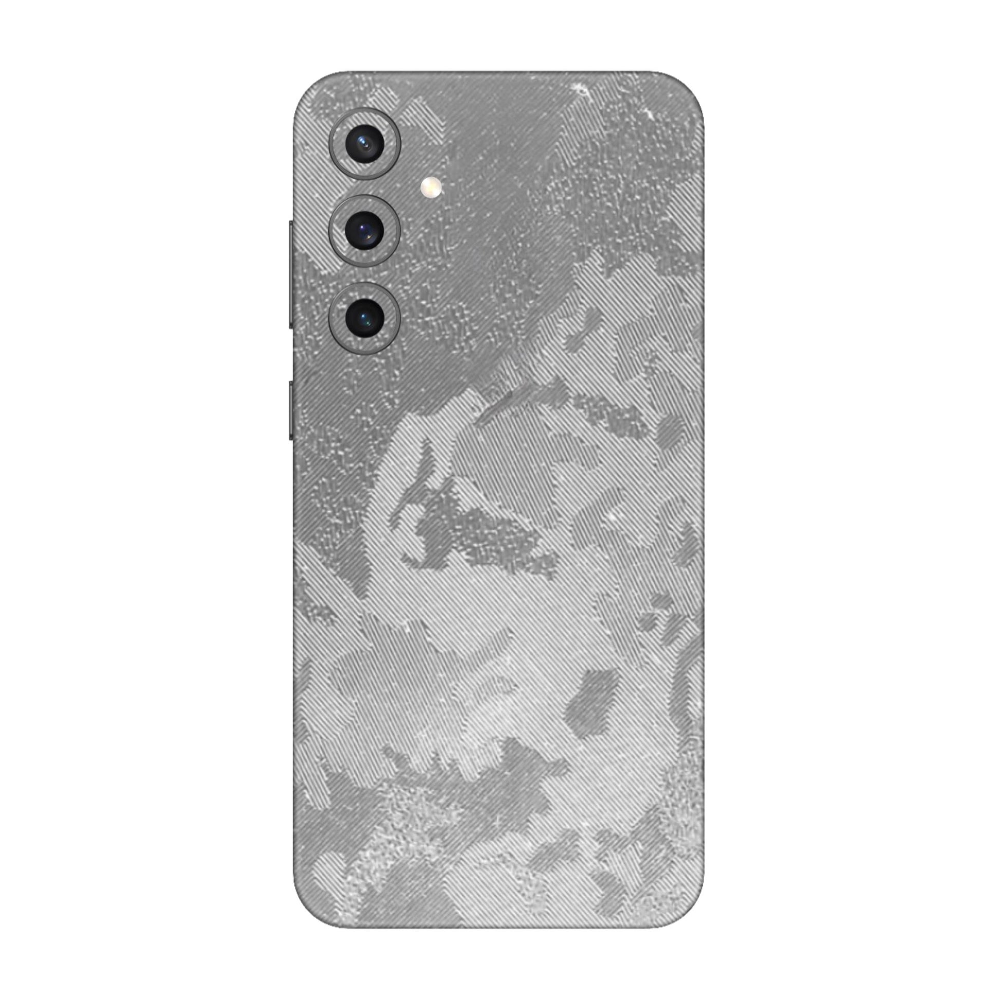 Silver Shadow Textured Skin - Sleek &amp; Shiny Elegance