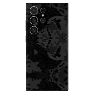 Black Shadow Textured Skin - Bold & Glossy Finish
