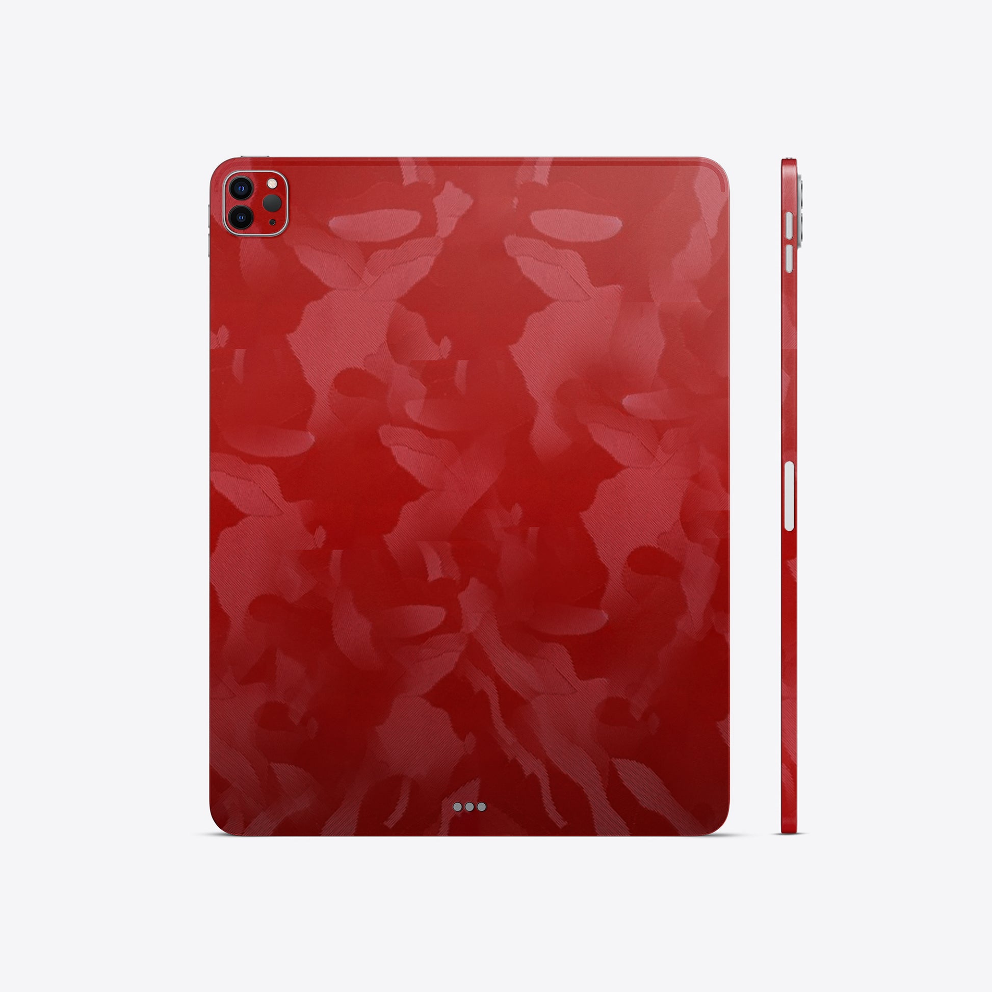 Camouflage Shiny Red Skin for iPad & Tablet | Bold Camo Design for Superior Gadget Protection and Style