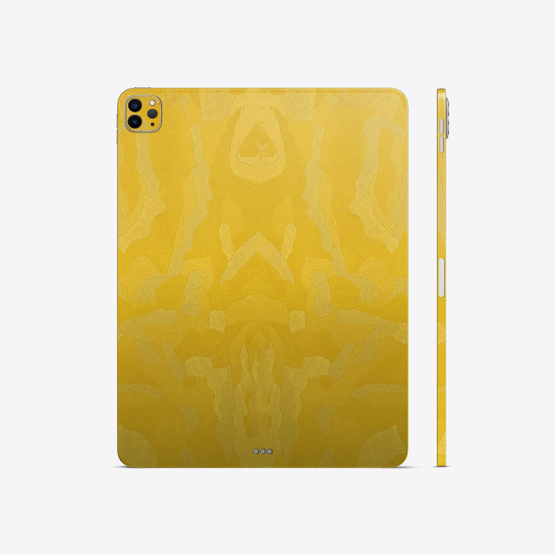 Camouflage Shiny Yellow Skin for iPad & Tablet | Bold and Durable Camo Gadget Skin for Superior Protection