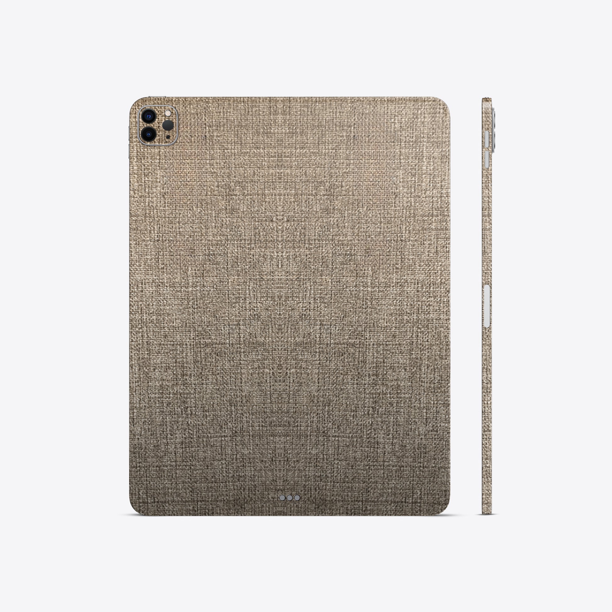 Stylish Denim Tan Textured iPad & Tablet Skins | Fashionable Protection for Your Devices