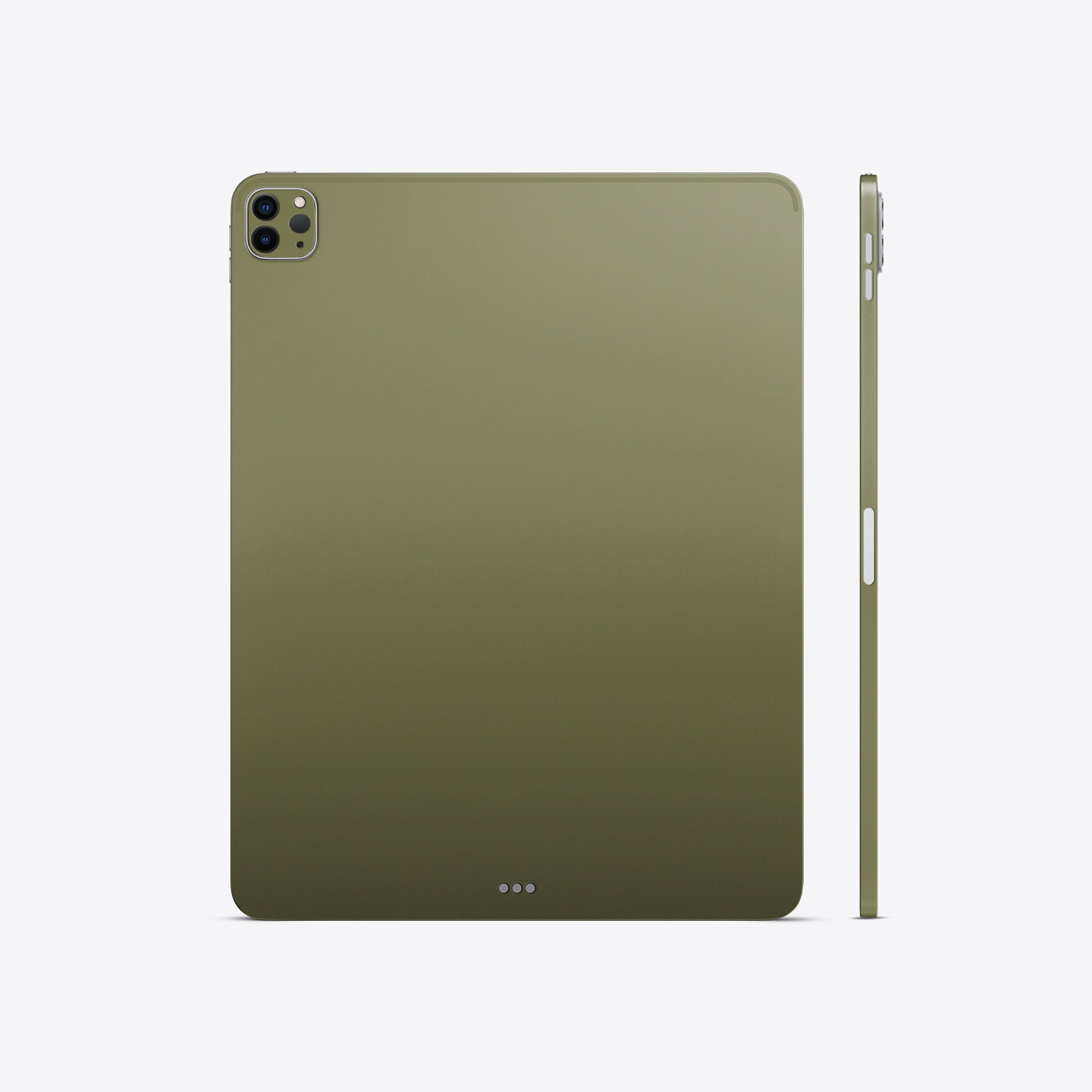 Feather Touch Chic Olive Green iPad & Tablet Skins | Soft Touch Protection for Trendy Devices