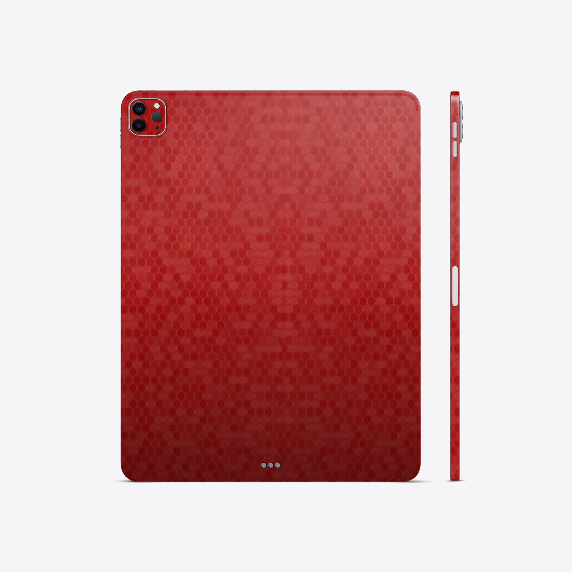 Honeycomb Red Textured Skin for iPad & Tablet | Vibrant and Durable Gadget Protection