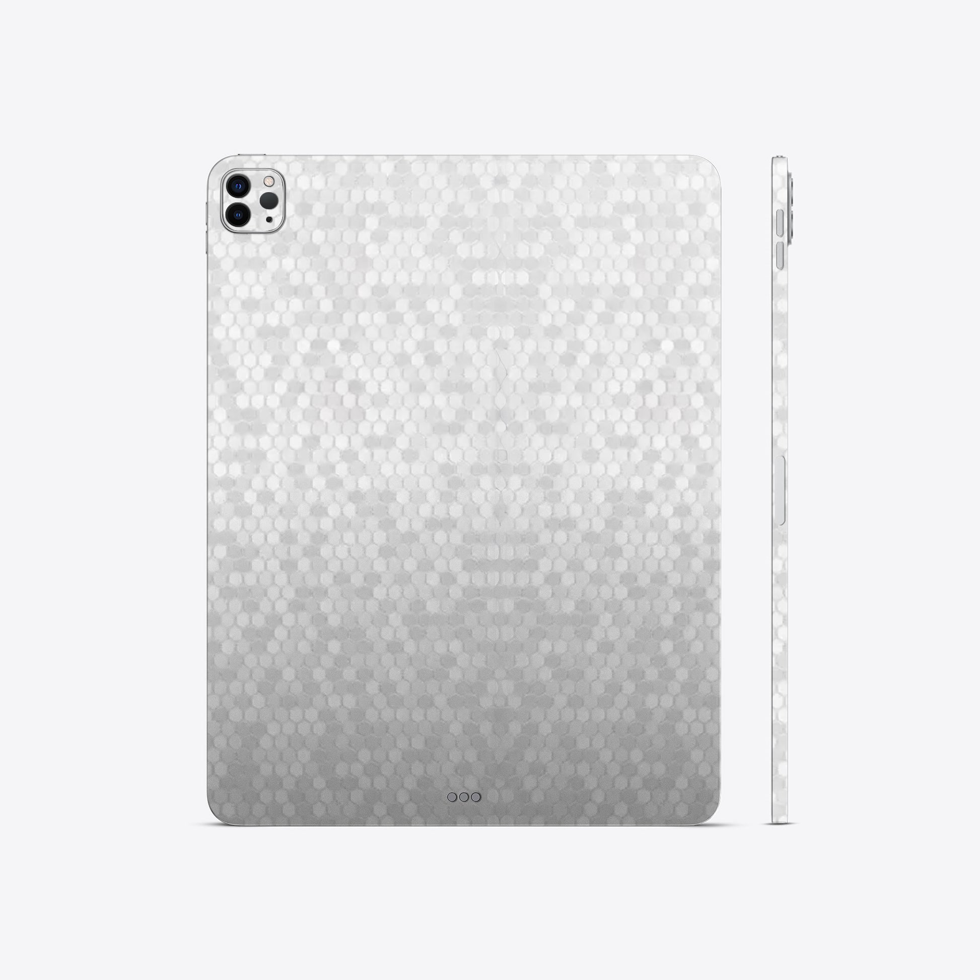Honeycomb White Textured Skin for iPads & Tablets | Elegant Honeycomb Texture for Stylish Protection