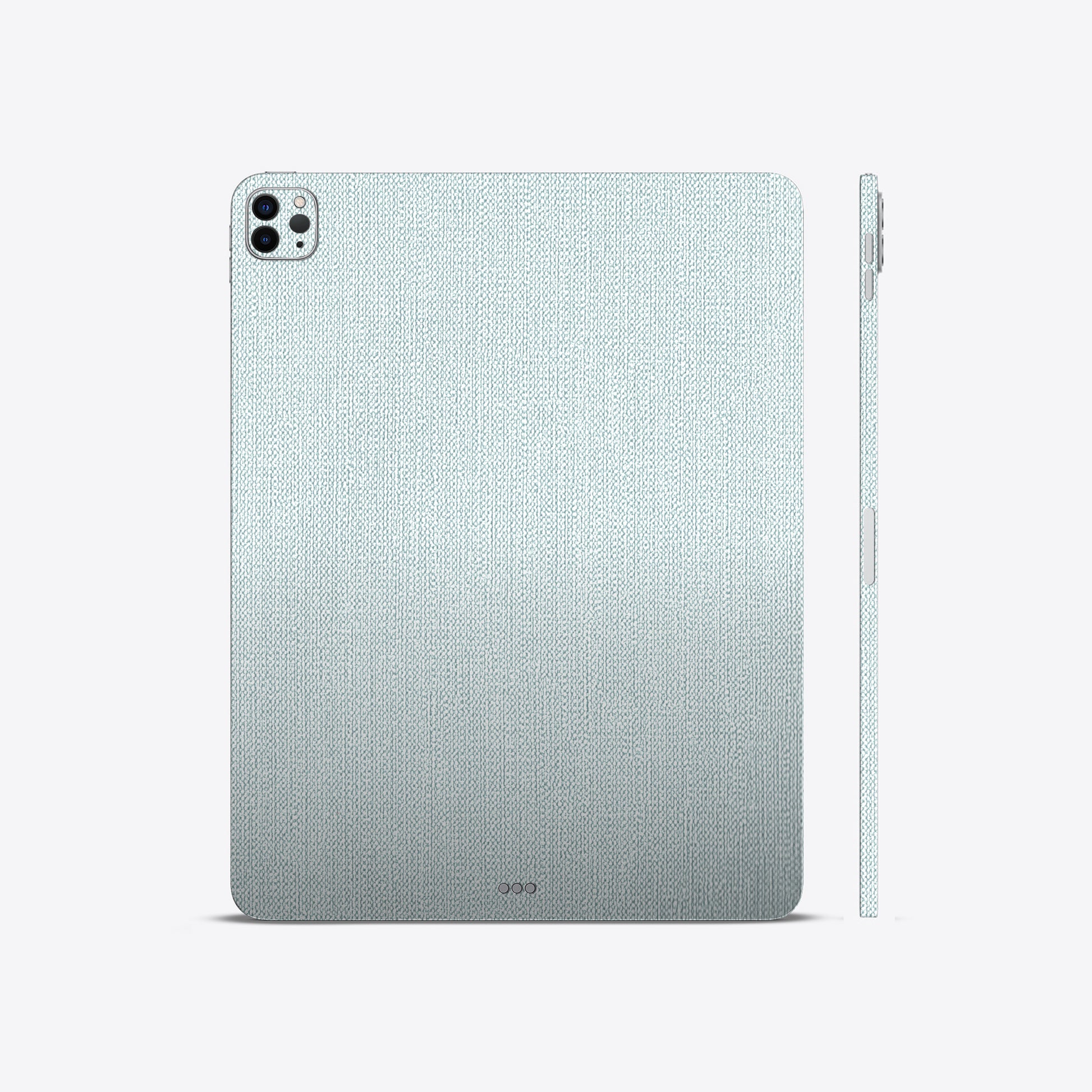 Linen Cyan Blue Skin | Durable Linen Textured Skin for Premium Device Protection