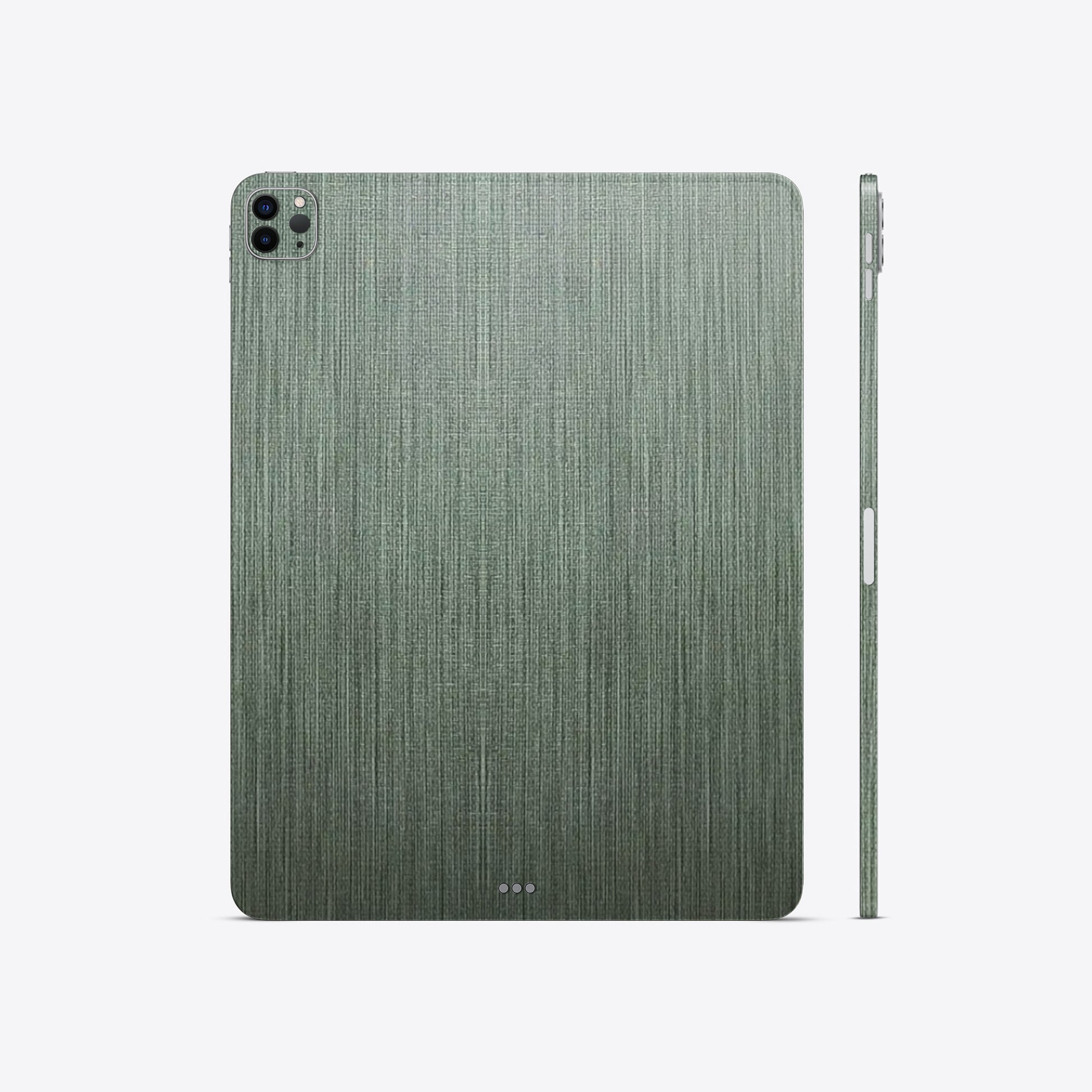 Linen Green Skin | Stylish Linen Textured Skin for Premium Device Protection
