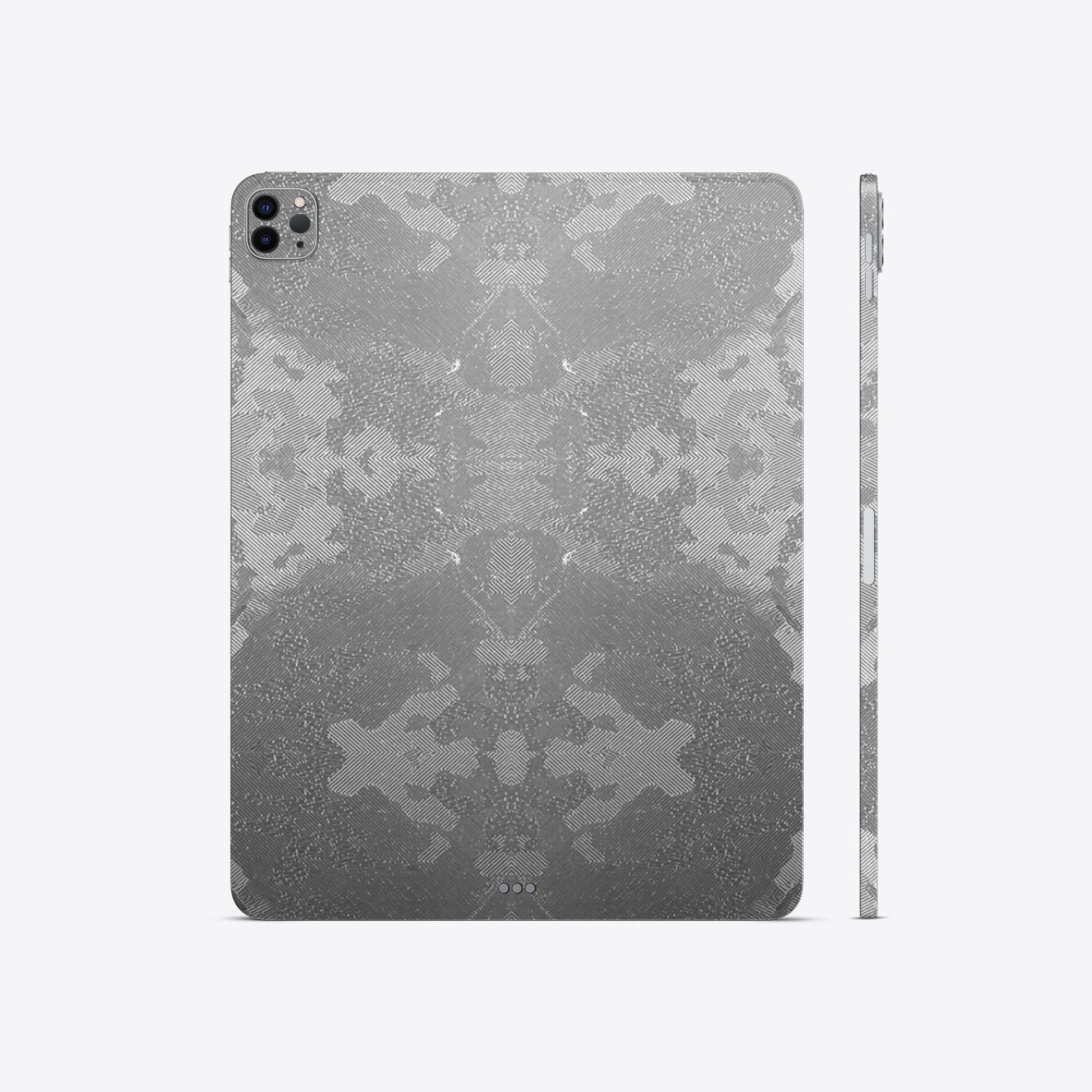 Silver Shadow Shiny Glossy Skin | Sleek Silver Gadget Skin with Glossy Finish for Superior Protection