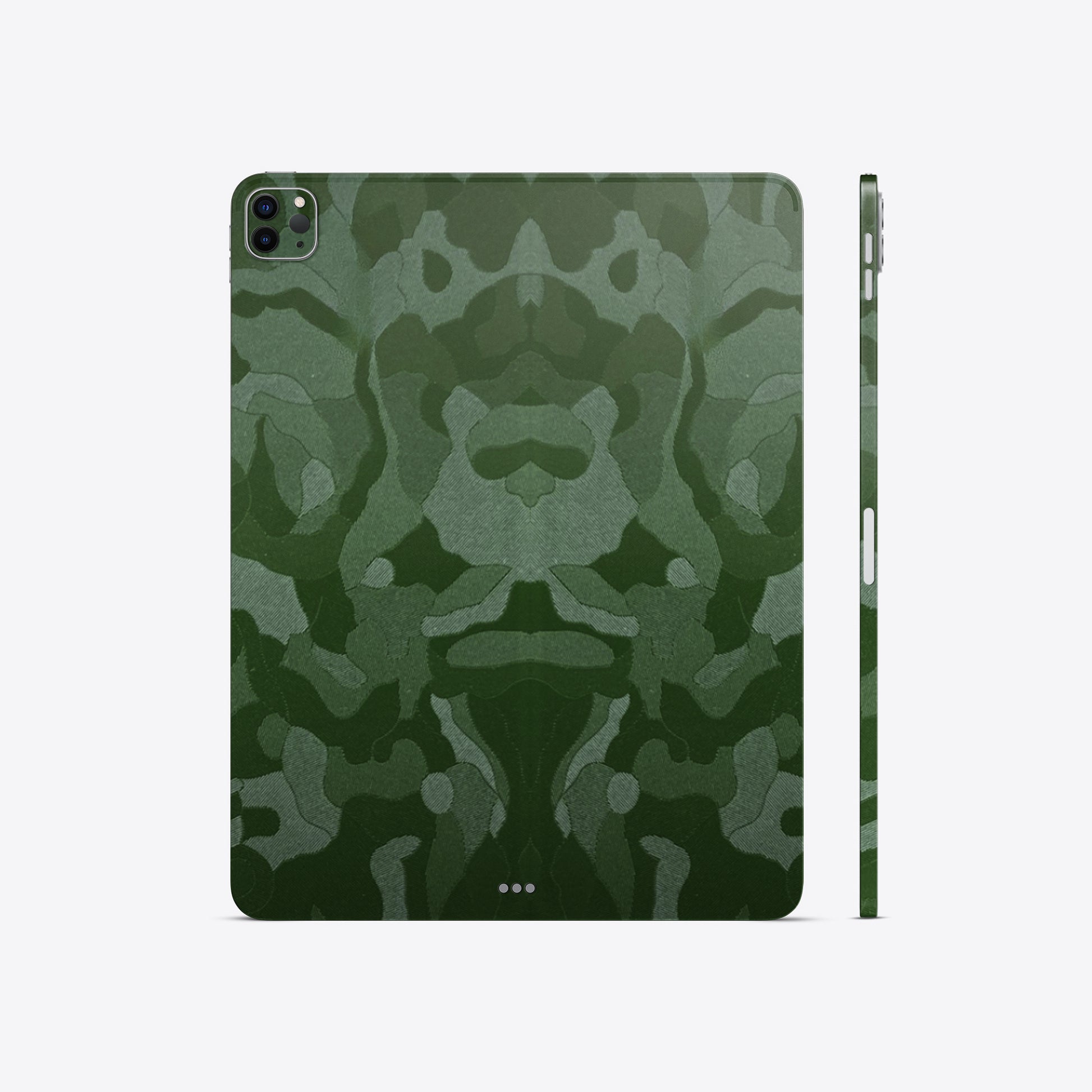Camouflage Shiny Green Skin for iPad & Tablet | Rugged and Stylish Camo Gadget Skin for Superior Protection
