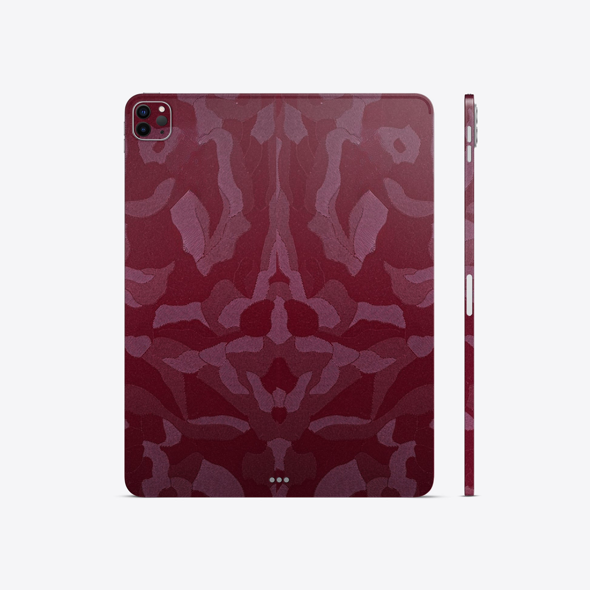 Camouflage Shiny Maroon Skin for iPad & Tablet | Bold and Durable Gadget Skin with Camouflage Design for Maximum Protection