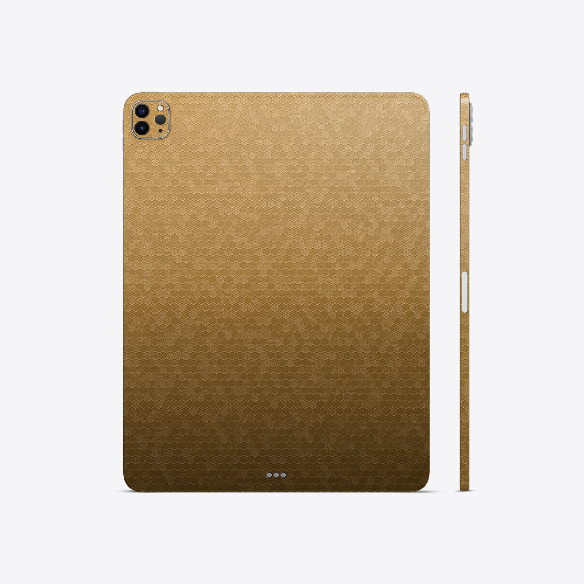 Honeycomb Gold Textured Skin for iPad & Tablet | Premium Gold Gadget