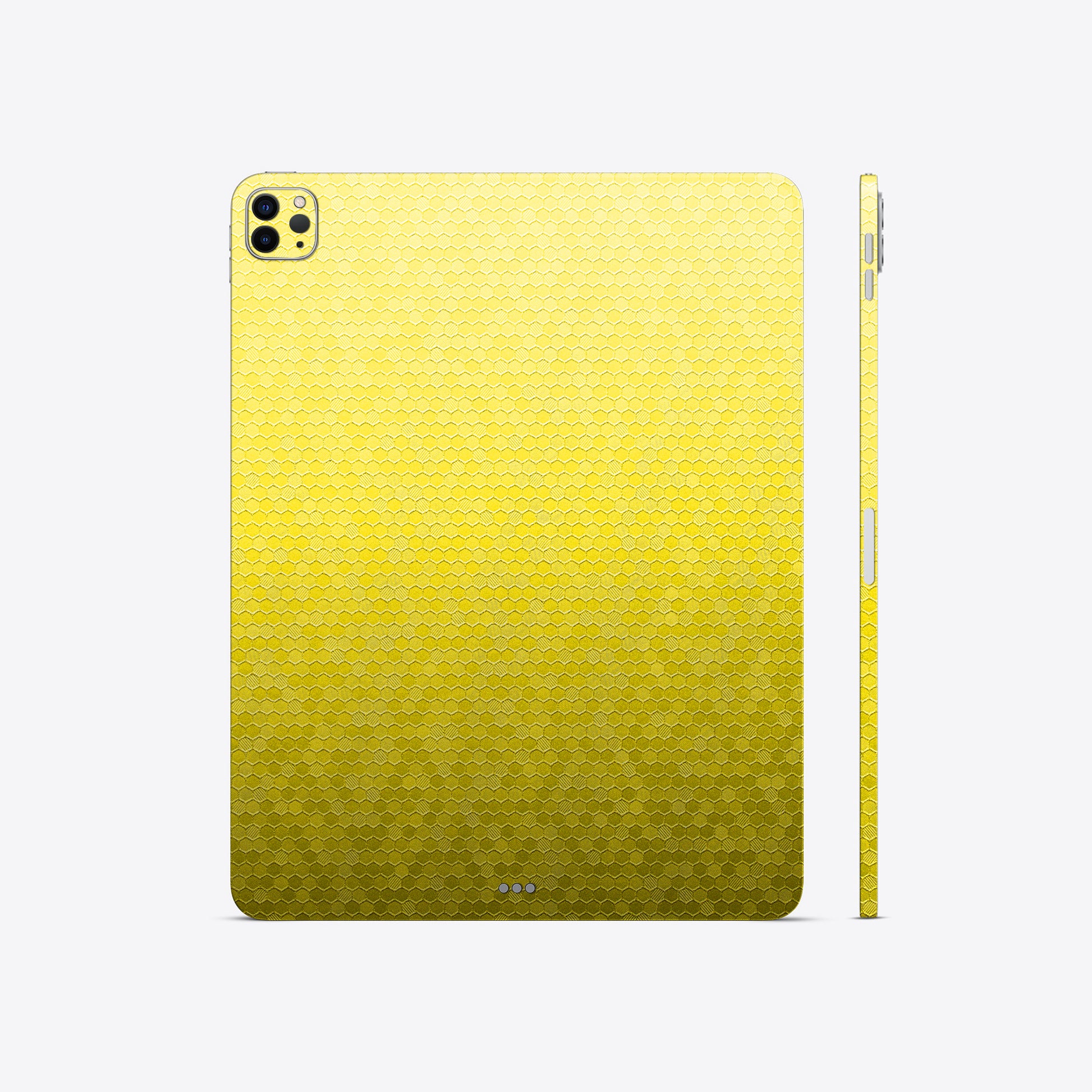 Honeycomb Yellow Textured Skin for iPad & Tablet | Bright Yellow Gadget