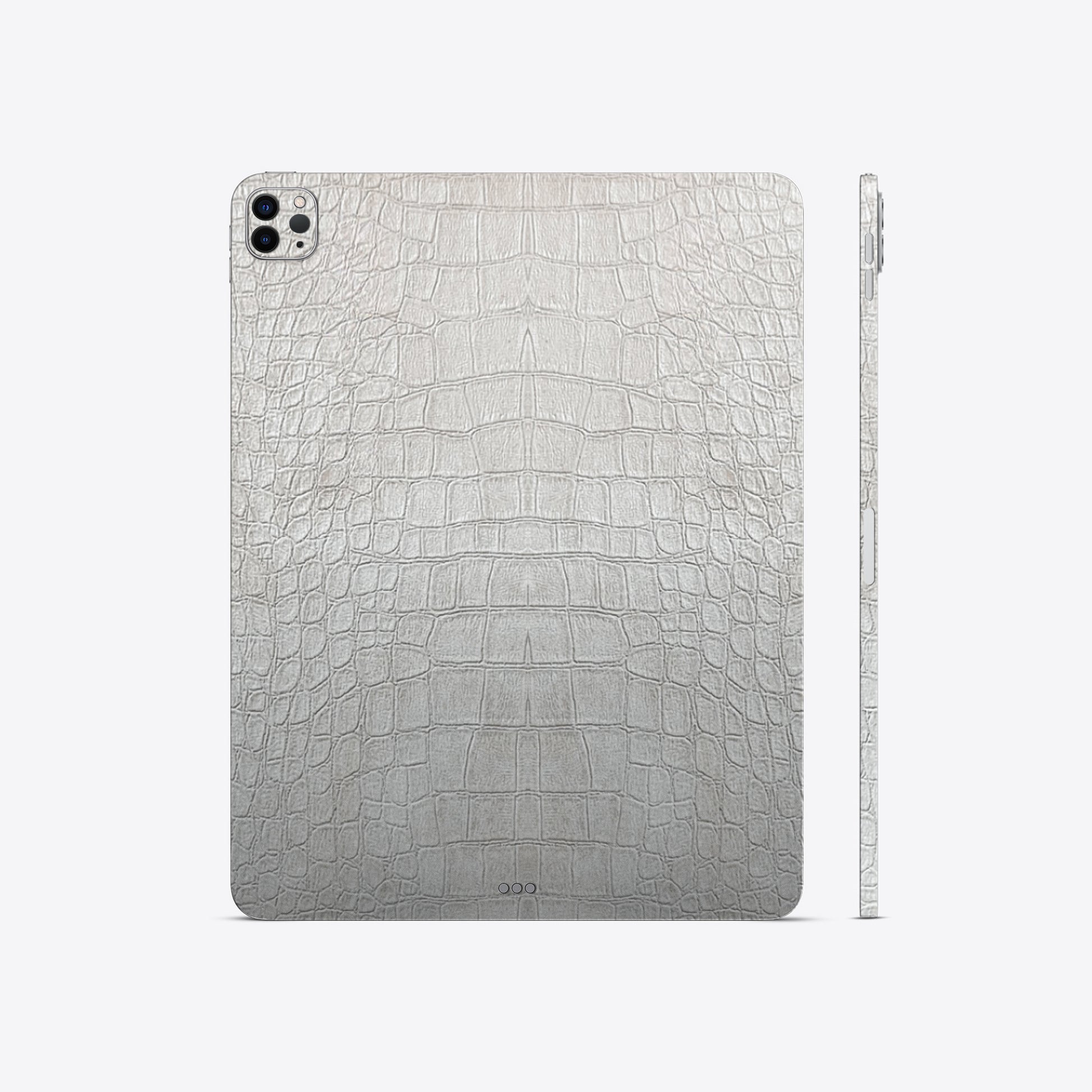White Crocodile Leather Skin | Luxurious Textured Leather Finish with Superior Device Protection