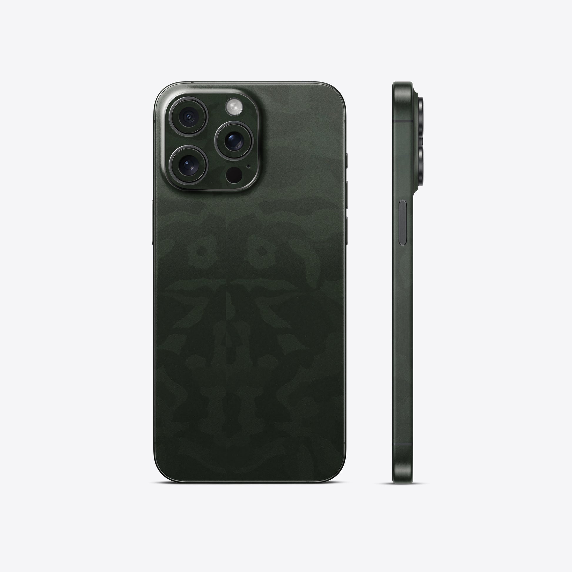 Premium Green Camouflage Texture Mobile Skin – Classy Look for Your Phone By 3M